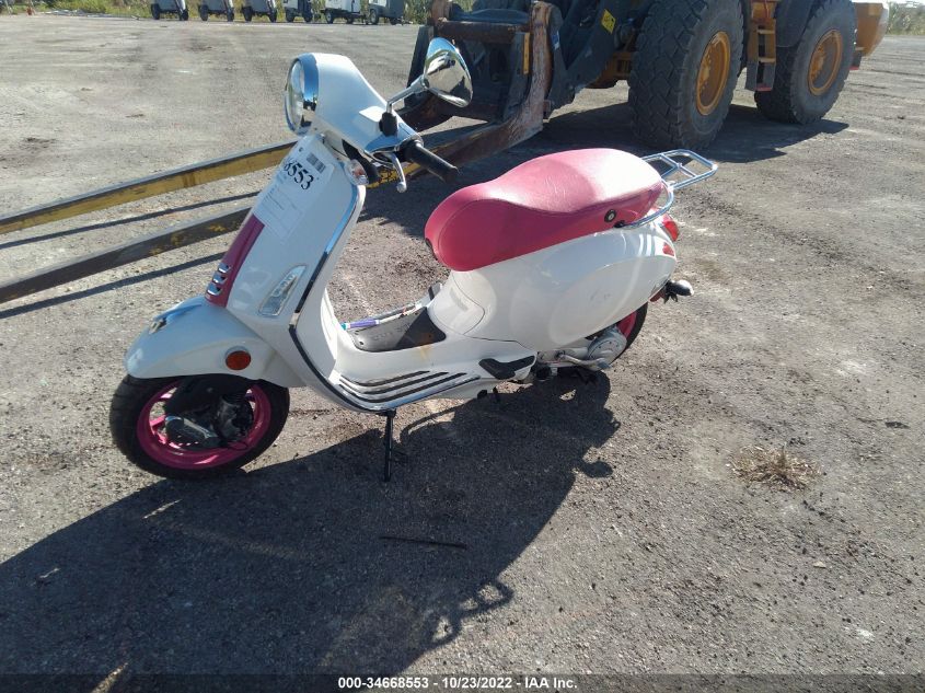 2019 VESPA PRIMAVERA ZAPC536B5K5300310