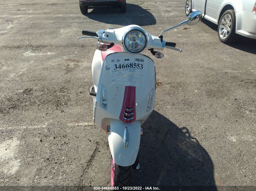 2019 VESPA PRIMAVERA ZAPC536B5K5300310