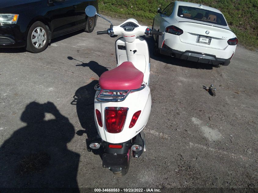 2019 VESPA PRIMAVERA ZAPC536B5K5300310