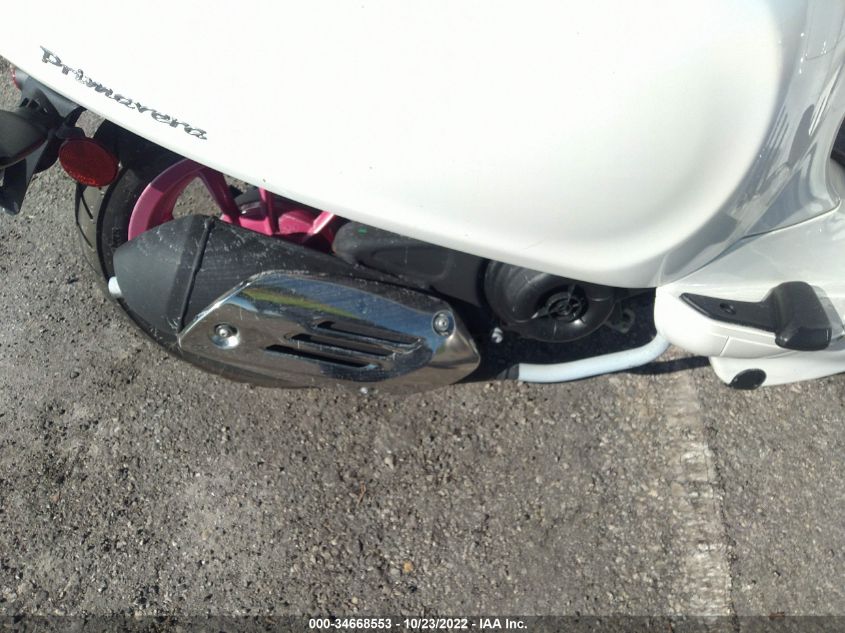 2019 VESPA PRIMAVERA ZAPC536B5K5300310