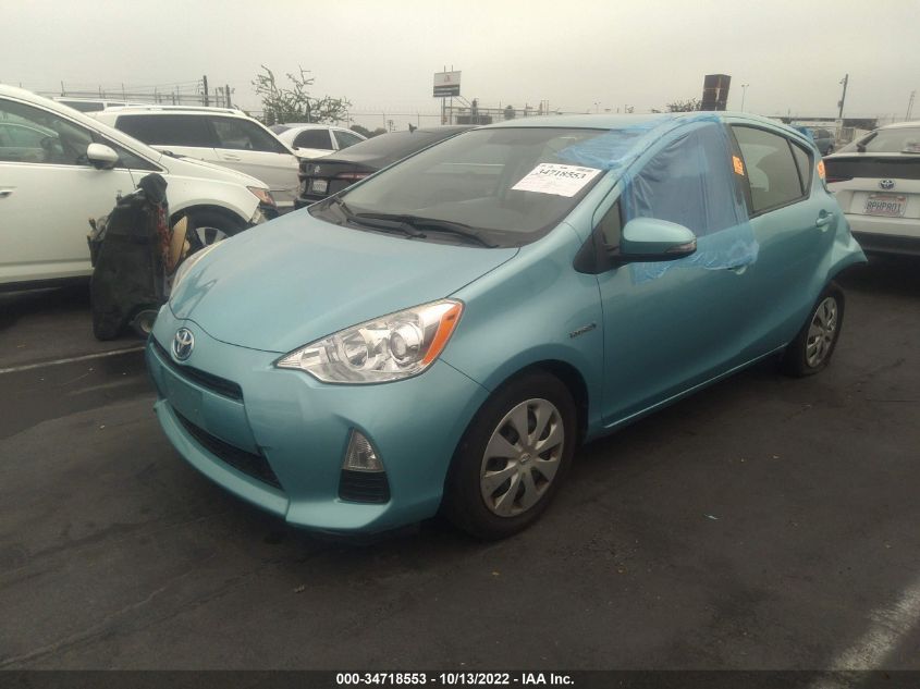 2014 TOYOTA PRIUS C ONE/THREE/TWO/FOUR JTDKDTB35E1073890
