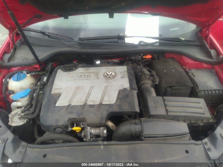 2014 VOLKSWAGEN JETTA SPORTWAGEN TDI W/SUNROOF & NAV 3VWML7AJ9EM625703