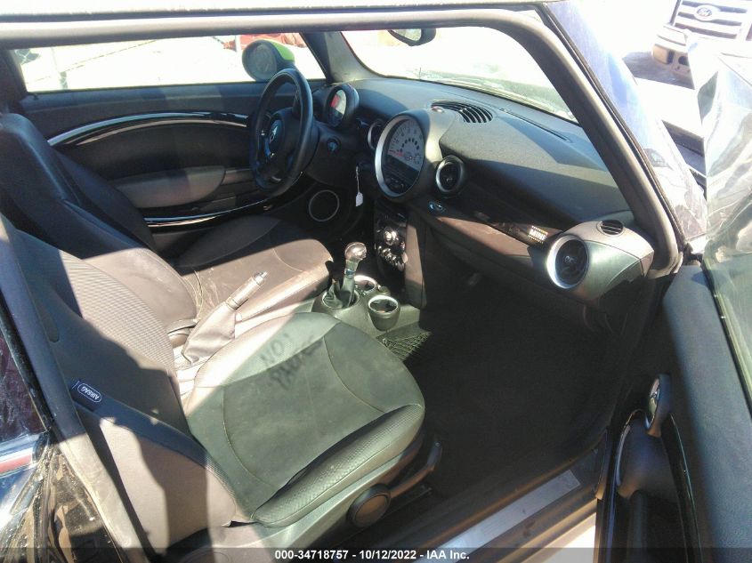 2013 MINI COOPER HARDTOP WMWSU3C59DT689561