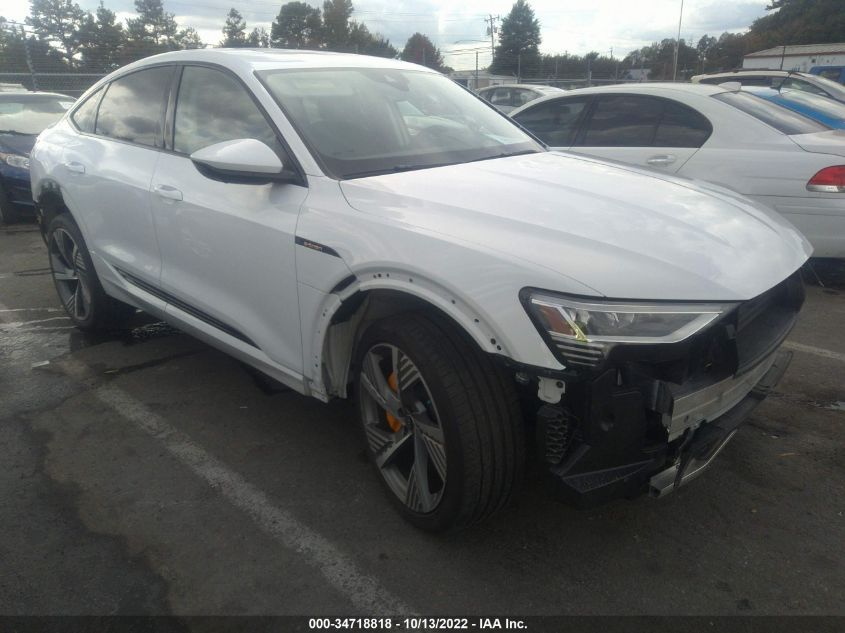 2022 AUDI E-TRON SPORTBACK S LINE PRESTIGE WA13AAGE1NB009409