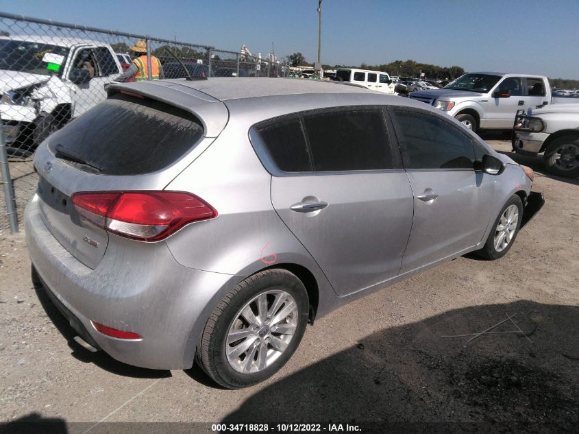 2014 KIA FORTE 5-DOOR EX KNAFX5A86E5219138
