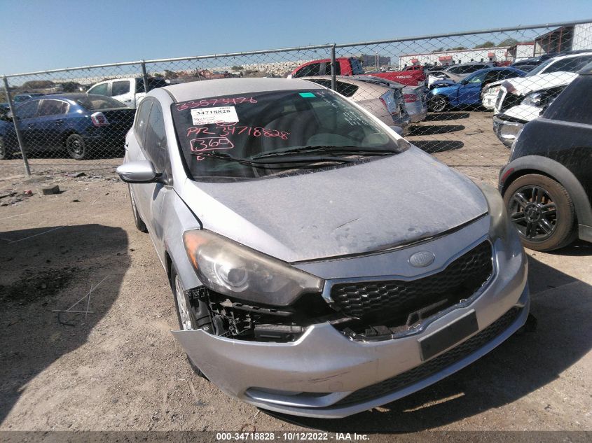 2014 KIA FORTE 5-DOOR EX KNAFX5A86E5219138