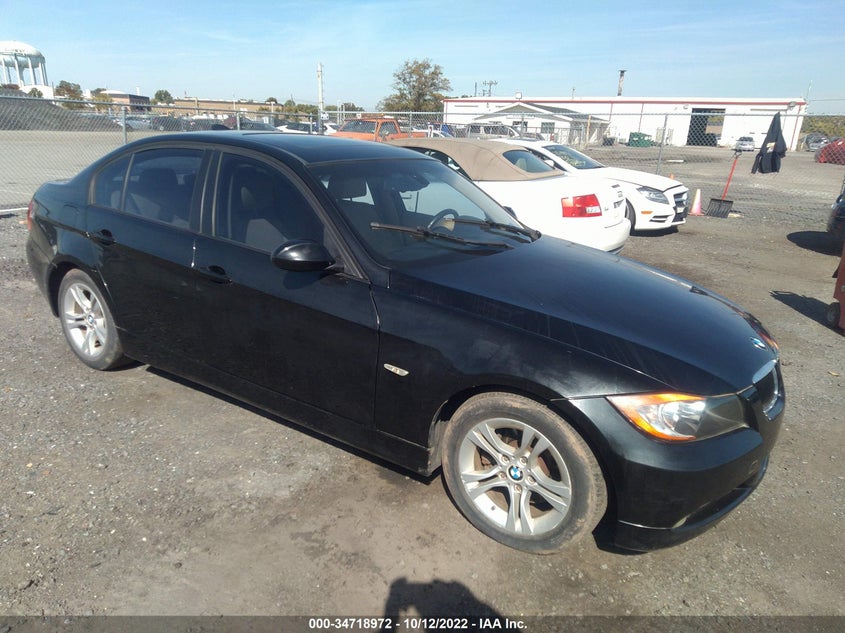 2008 BMW 3 SERIES VIN: WBAVA33528KX84139