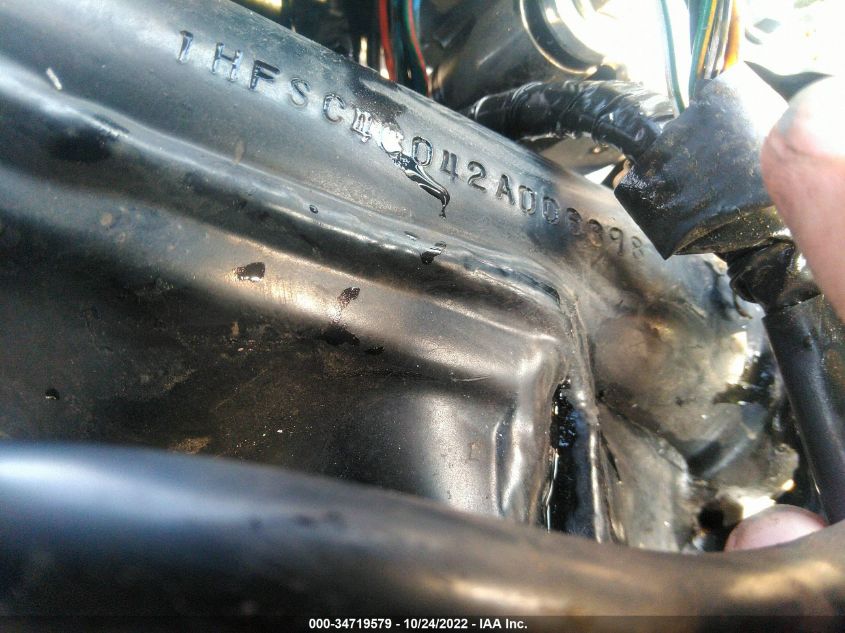 2002 HONDA VTX1800 C 1HFSC46042A006398