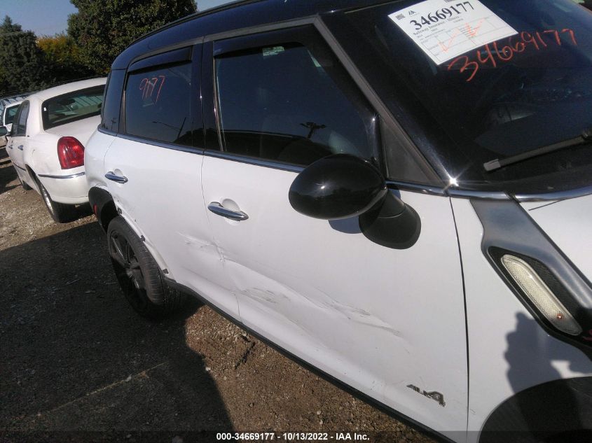 2014 MINI COOPER COUNTRYMAN S WMWZC5C59EWP38674