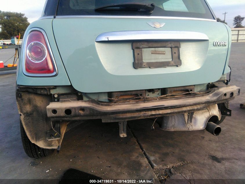 2013 MINI COOPER HARDTOP WMWSU3C55DT681196