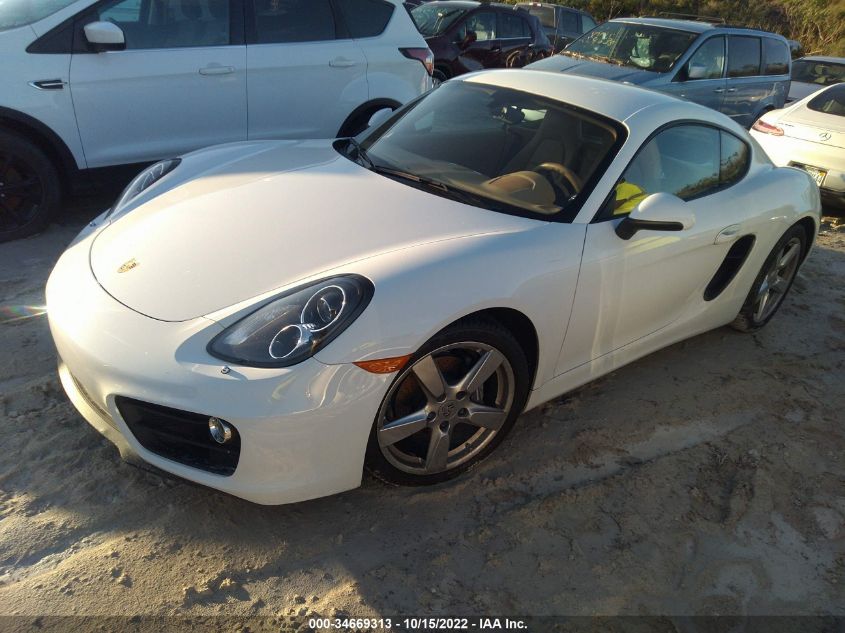2015 PORSCHE CAYMAN WP0AA2A81FK160063