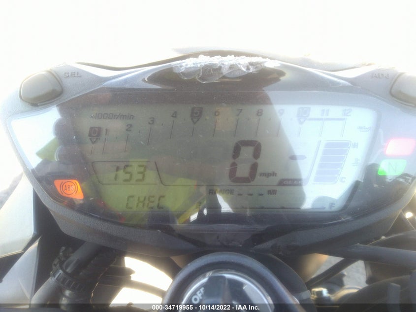 VIN JS1VP55B7H2100888 2017 SUZUKI SV650 A