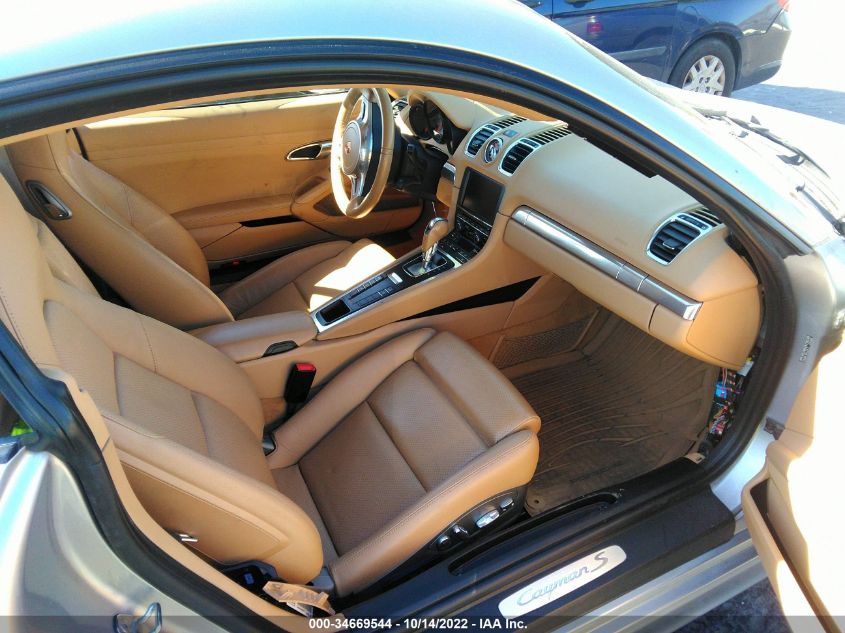 2014 PORSCHE CAYMAN S WP0AB2A86EK190249