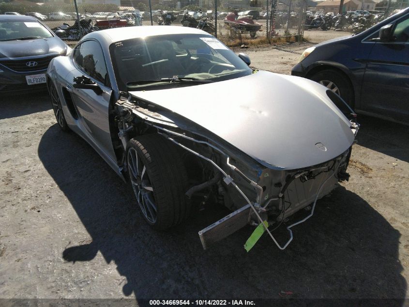 2014 PORSCHE CAYMAN S WP0AB2A86EK190249