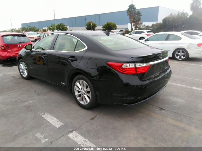 2015 LEXUS ES 300H HYBRID JTHBW1GG4F2079684