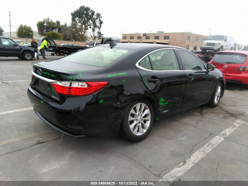 2015 LEXUS ES 300H HYBRID JTHBW1GG4F2079684