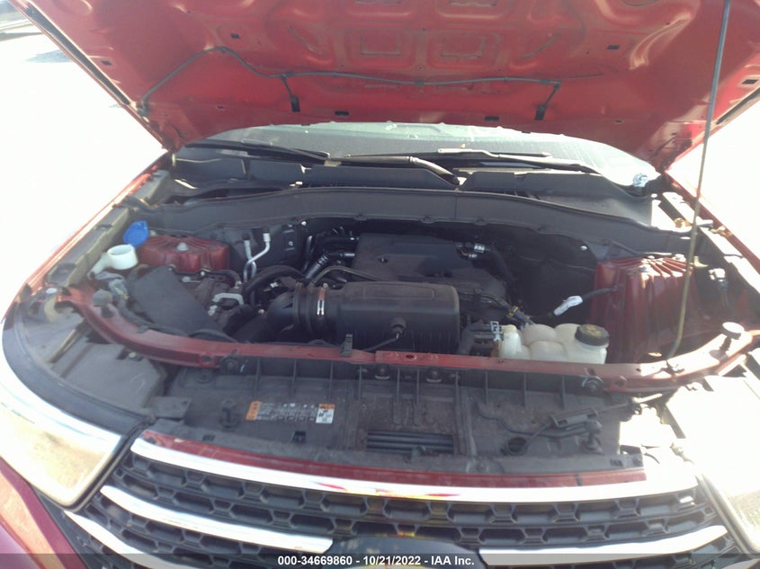 VIN 1FMSK7DH2LGC75095 2020 FORD EXPLORER XLT