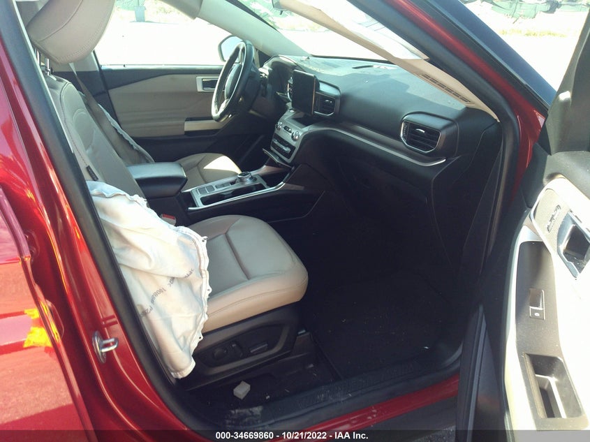 VIN 1FMSK7DH2LGC75095 2020 FORD EXPLORER XLT