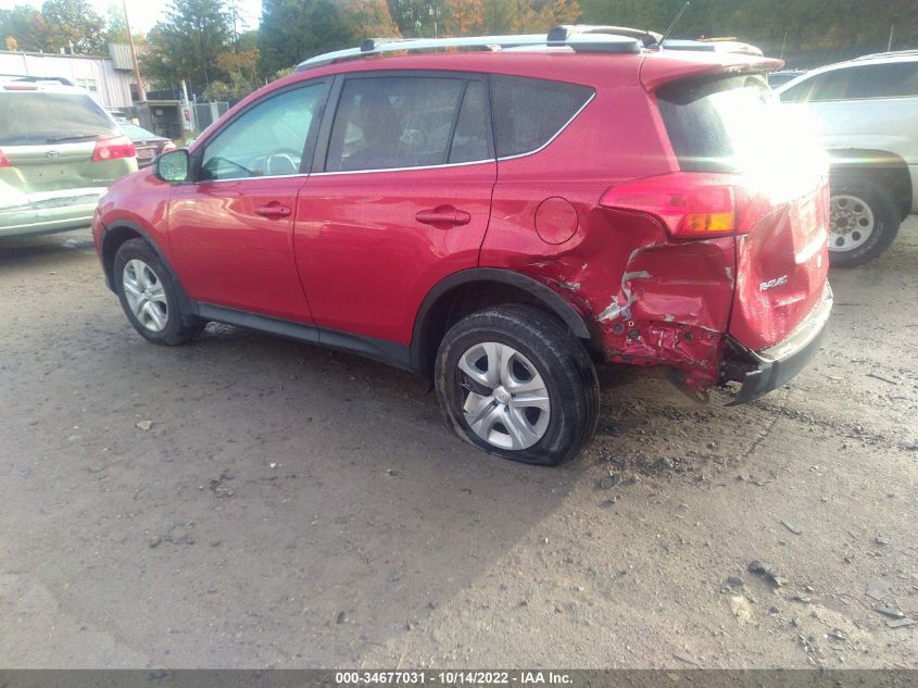 VIN 2T3BFREV5DW042326 2013 TOYOTA RAV4 no.3