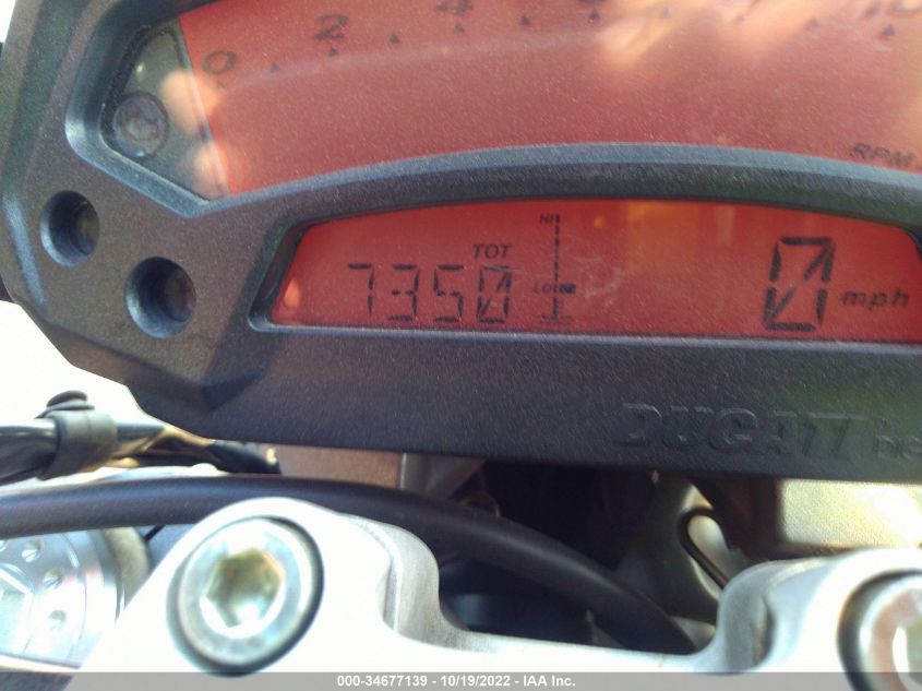 2010 DUCATI MONSTER 696 ZDM1RADN9AB030338
