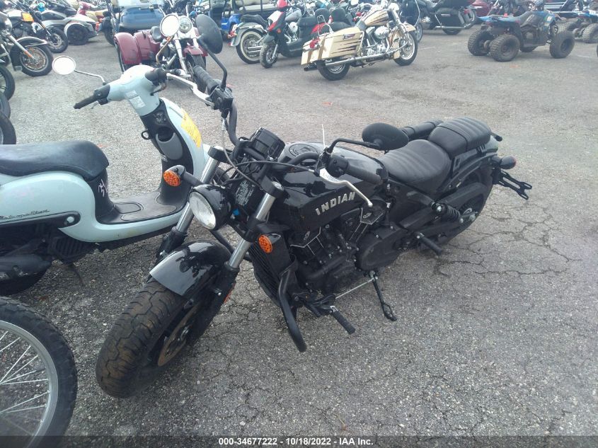 2021 INDIAN MOTORCYCLE CO. SCOUT BOBBER SIXTY 56KMTB118M3180175