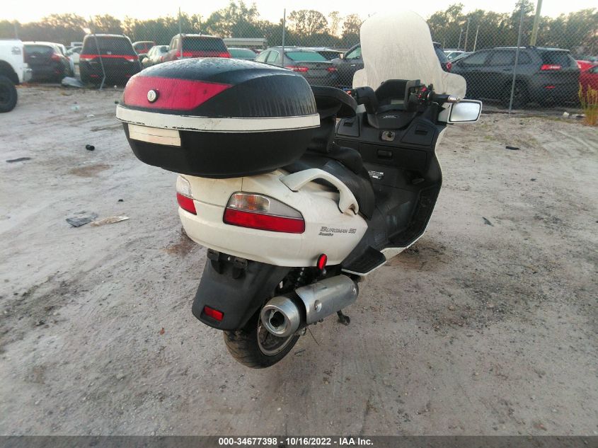 2011 SUZUKI AN650 A JS1CP51B5B2100084