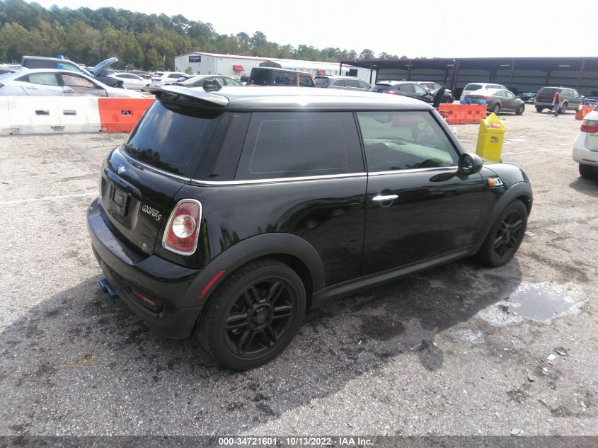 2013 MINI COOPER HARDTOP S WMWSV3C55DT478242
