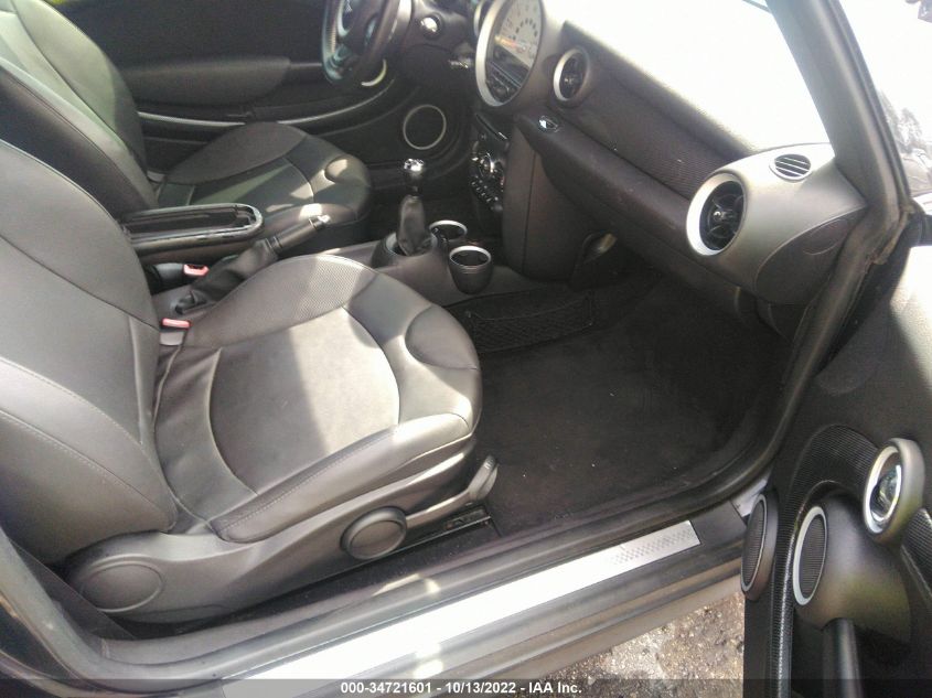 2013 MINI COOPER HARDTOP S WMWSV3C55DT478242