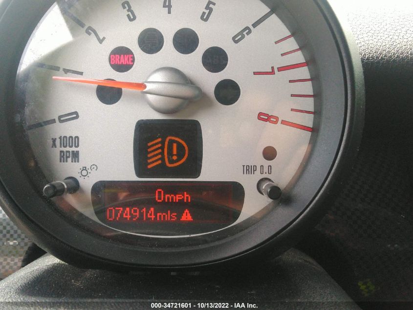 2013 MINI COOPER HARDTOP S WMWSV3C55DT478242