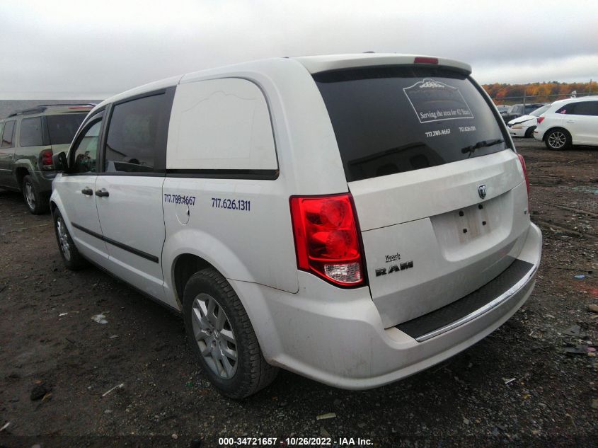 2015 RAM CARGO VAN TRADESMAN 2C4JRGAG5FR701310