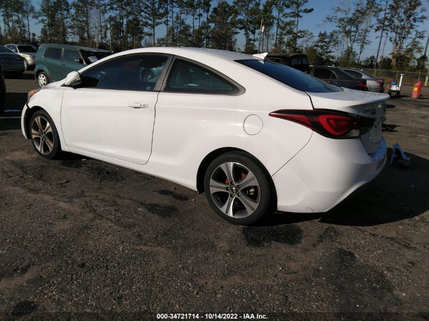 2014 HYUNDAI ELANTRA COUPE KMHDH6AH5EU026591