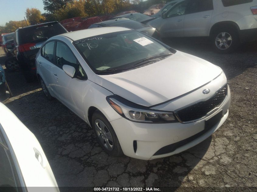 2018 KIA FORTE LX 3KPFL4A70JE180657