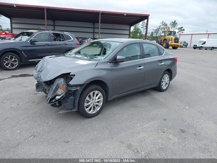 VIN 3N1AB7AP4KY372987 2019 NISSAN SENTRA SV