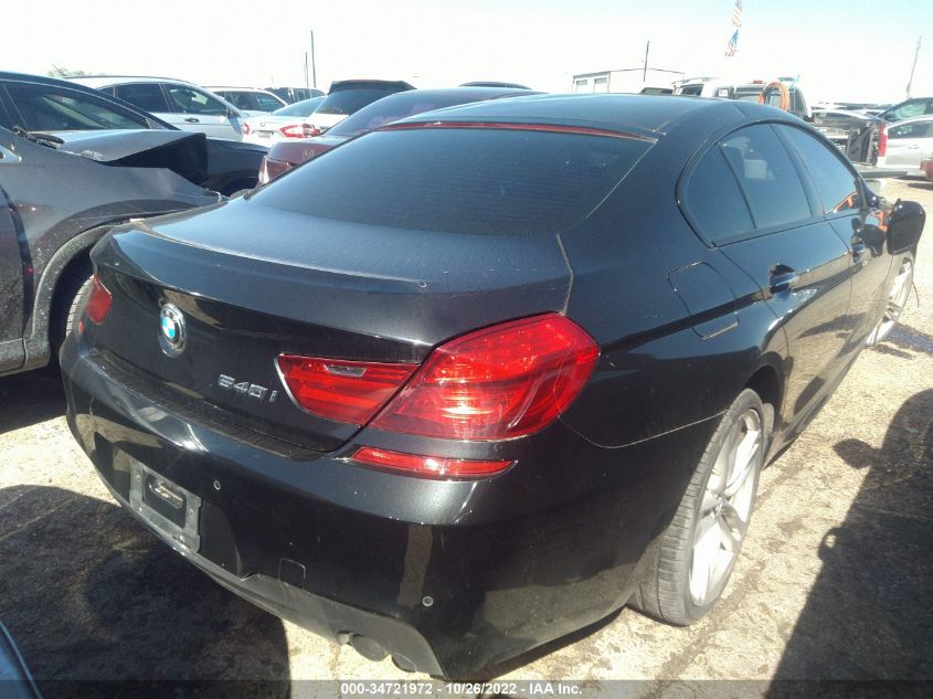2015 BMW 6 SERIES 640I WBA6A0C58FD318896
