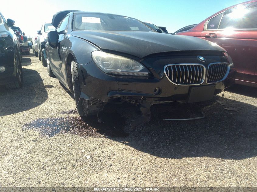 2015 BMW 6 SERIES 640I WBA6A0C58FD318896