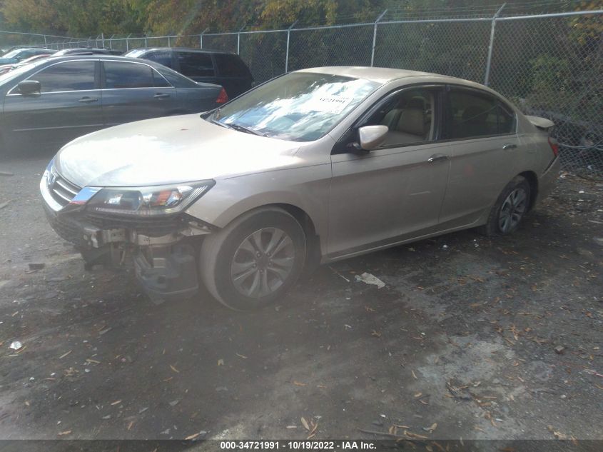 2015 HONDA ACCORD LX - 1HGCR2F31FA053780