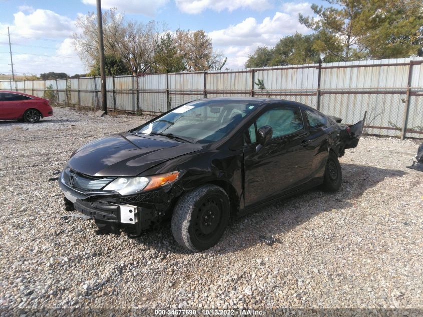 2014 HONDA CIVIC COUPE LX 2HGFG3B50EH524110
