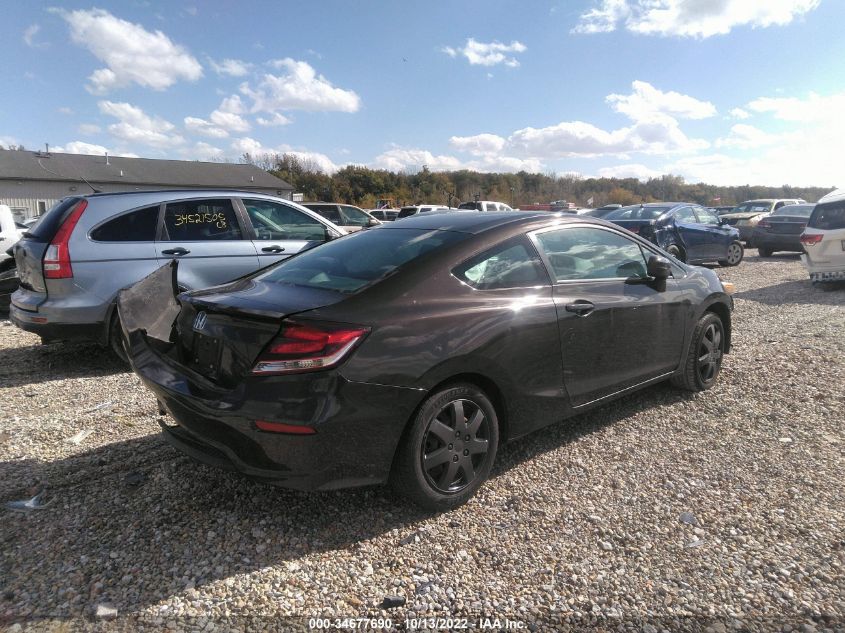 2014 HONDA CIVIC COUPE LX 2HGFG3B50EH524110