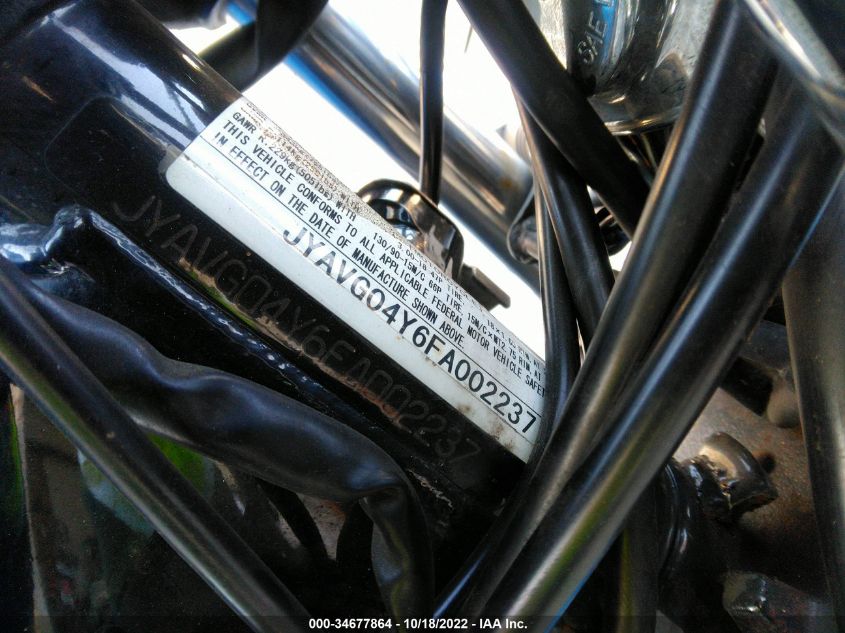 2015 YAMAHA XV250 C JYAVG04Y6FA002237