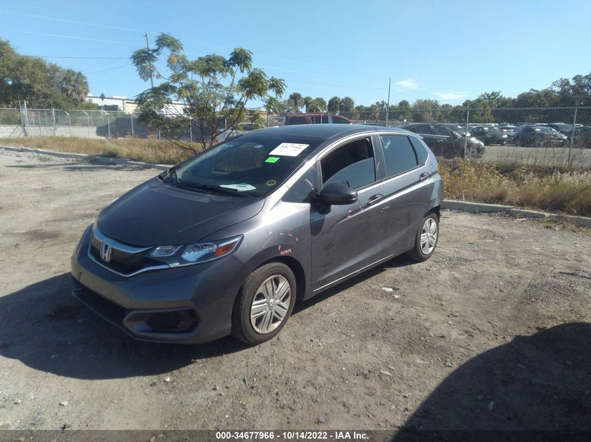 VIN 3HGGK5H43KM734744 2019 HONDA FIT LX