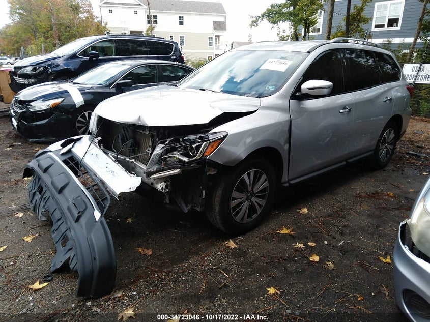 VIN 5N1DR2MM6JC615552 2018 NISSAN PATHFINDER S