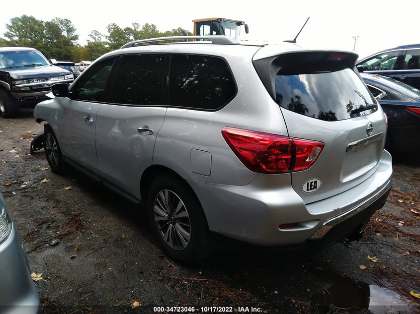 VIN 5N1DR2MM6JC615552 2018 NISSAN PATHFINDER S