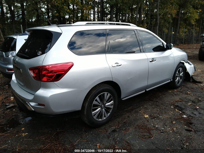 VIN 5N1DR2MM6JC615552 2018 NISSAN PATHFINDER S