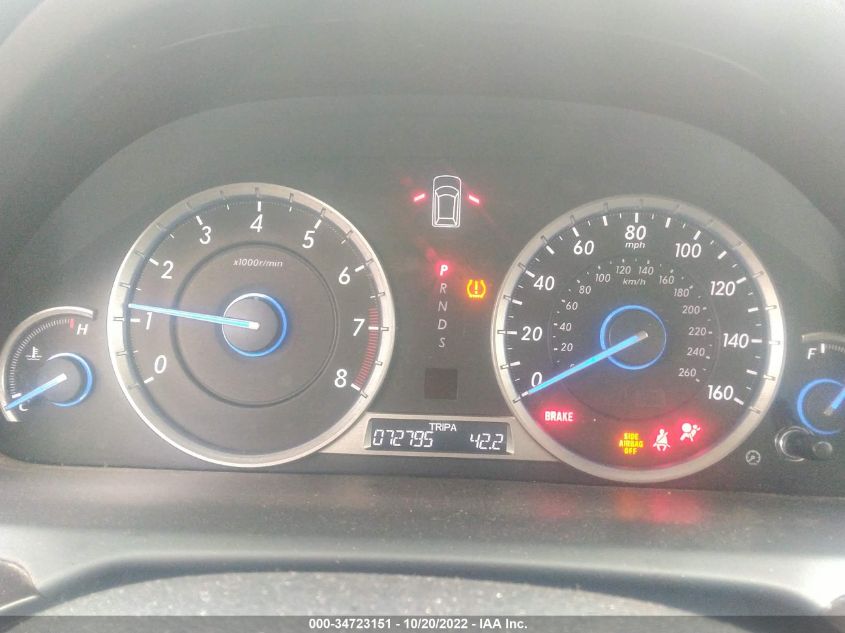 2014 HONDA CROSSTOUR EX-L 5J6TF2H57EL002058