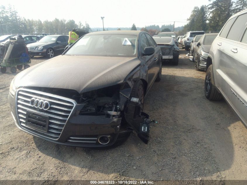 2014 AUDI A8 4.0T WAUA2AFD8EN007056