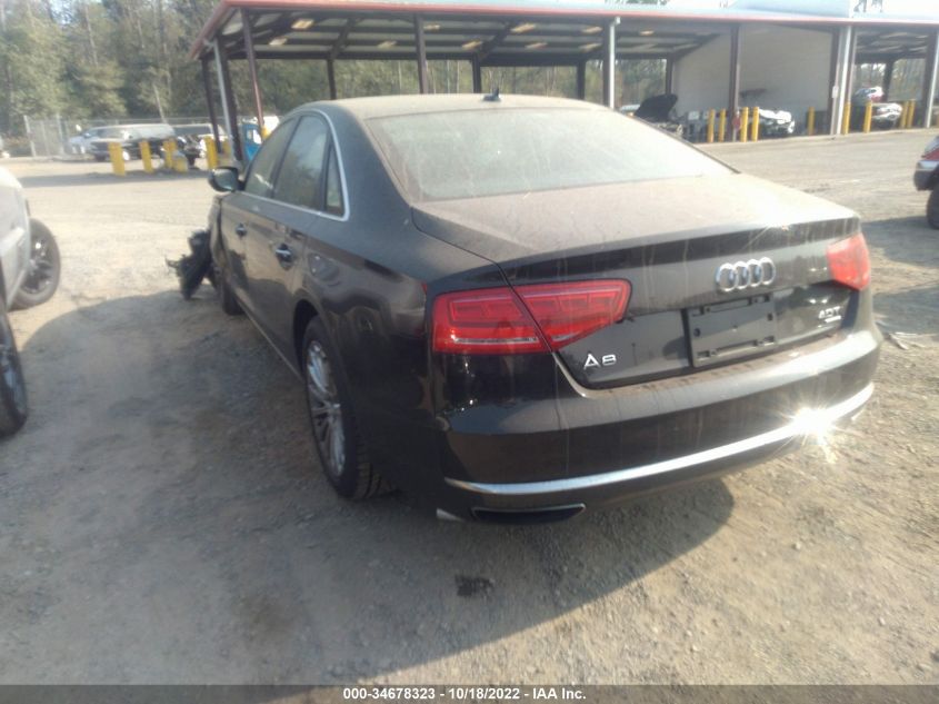 2014 AUDI A8 4.0T WAUA2AFD8EN007056