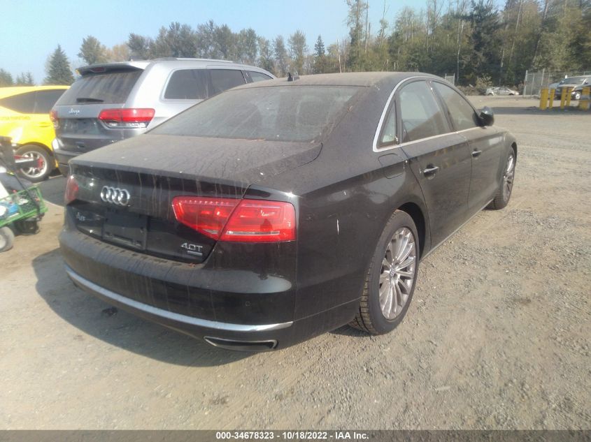 2014 AUDI A8 4.0T WAUA2AFD8EN007056