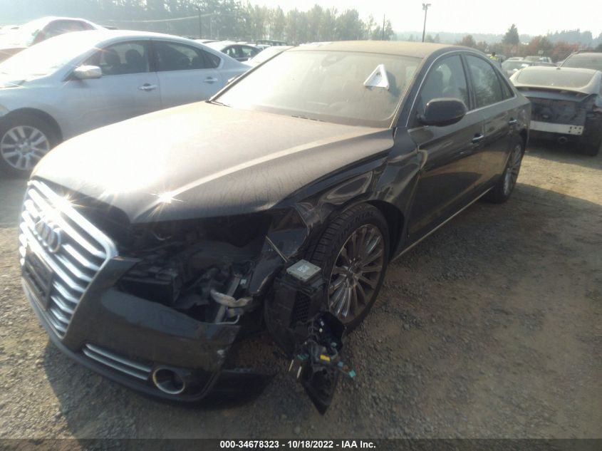 2014 AUDI A8 4.0T WAUA2AFD8EN007056