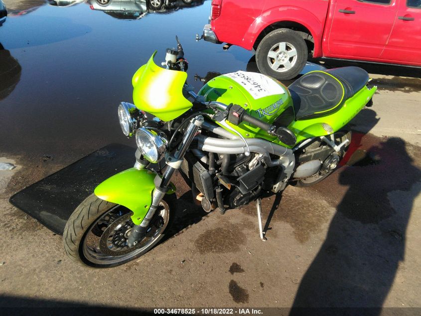 2000 TRIUMPH MOTORCYCLE SPEED TRIPLE SMT500FM4YJ094469