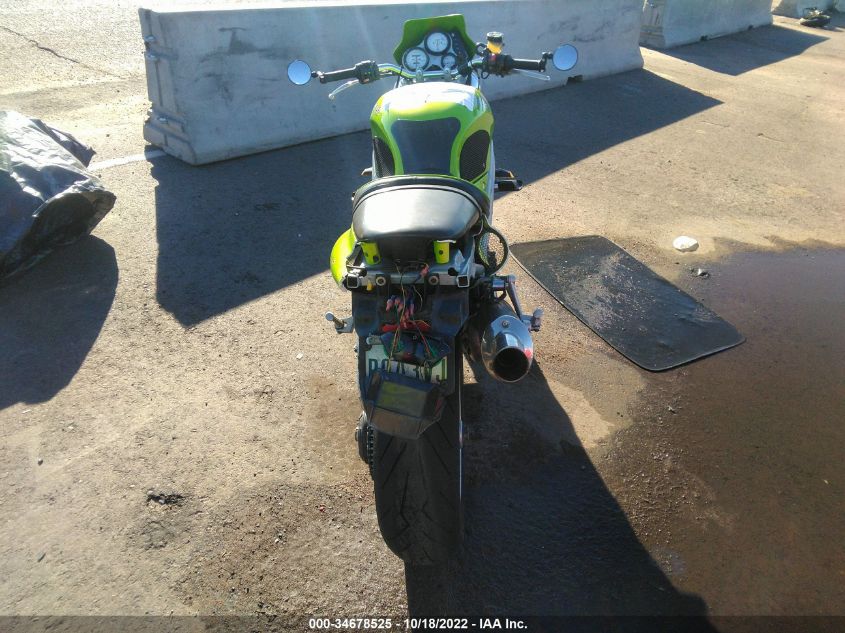2000 TRIUMPH MOTORCYCLE SPEED TRIPLE SMT500FM4YJ094469